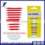 China Manufacturer Convenient Silicone Shoe Laces Cheap and Custom Printed Logo Quality Choice