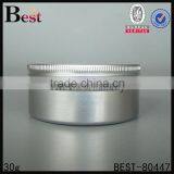 30g Skin Care Cosmetics Cream Jar With Silver Painting, Vanishing Aluminum Cream Jars thumbnail-2