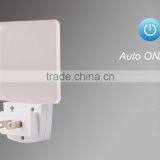 LED Night Light With Dusk Sensor Dusk to Down White