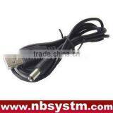 USB to DC Line Cable 5.5x2.1 DC Plug