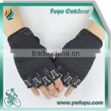 best seller black fingerless sport gloves