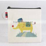 Custom Stationery Bag Pencil Bag With Elephant Printed thumbnail-5