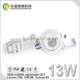 Color Temperature Adjustable High CRI99 Saa Led Downlight 2000k to 3000k sz Manufacture Price thumbnail-2