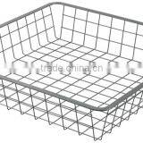 Easy to Assemble Combinable Metal Pull Out Wire Basket thumbnail-5