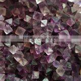 Purple Fluorite Crystal Polyhedron Tumble