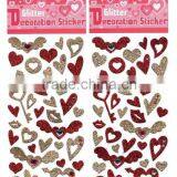 Glitter Stickers_Heart_Angel_Bear thumbnail-1