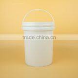 Cylindrical Plastic Barrels, 6kg Plastic Wood Coating Container, Buckets With Secure Seal Lid thumbnail-2