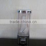 ABS Plastic Chromed Hand Manual Liquid Soap Dispenser