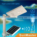 Adjustable Panel Angle All in One Solar LED Street Light, Integrated Solar Street Lamp, 20W,30W,40W,60W