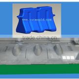 Plastic road barrier mould made in Shandong of China