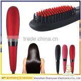 2016 New Arrived Fast Shipping Brush Ionic With LCD Hair Straightener Comb thumbnail-2
