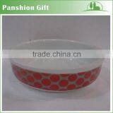 Customized Ceramic Dog Food Bowl With Decal thumbnail-2