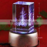 2016 3D Laser Engraving Crystal Gifts, Crystal Cube, Crystal Crafts