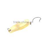 2.8cm/2.5g Fishing Spoon Lure Sequin Paillette Metal Hard Bait Hook Tackle Gold