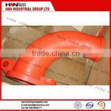 Twin Wall 4 Inch 90degree Concrete Pump Elbow, Double Wall Elbow Concrete Pump Spare Parts thumbnail-5