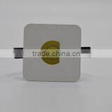 3W LED Downlight TEC002S3WQ2 Epistar COB Clear Diffuser Square Shape Half Round Hole