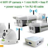 cctv system 720P 4CH HD wifi ip camera with nvr kit from Ratingsecu ( Kits B ) cctv kit wifi for home security