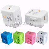 Smart Appearance Mini Universal 1 Usb Travel Adapter With LED Light thumbnail-5