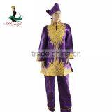 2016 Haniye African Woman Bazin Traditional Embroidered Cotton Dress Riche Woman of African Design thumbnail-3