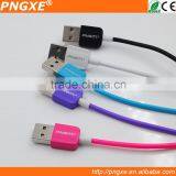 Wholesale Colorful Fast Charger Micro to 8 Pin 2 in 1 Led Usb Cable thumbnail-6