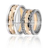 925K Sterling Silver Wedding Band His Her High Newest Model Handmade Ring BSVYS023