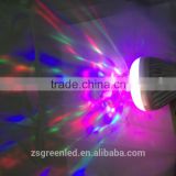 United Arab Emirates 3w Rgb &Cool White Led Magic Ball Color Changing E27 Bulb Rgb Led Disco Light Bulbs Disco Ball Light Bulb