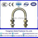 U Shape Bolts With Type1,2,3, DIN933/931 H.D.G / Galvanized With Black /yellow Zinc Plated/blue White thumbnail-1