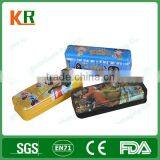 Hinge With Lock Tin Box Metal Pencil Case Pencil Case thumbnail-3