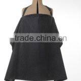 Custom Privacy Nursing Udder For Infant Wrap Large Roomy Breathable 100% Light Cotton True Blue Dot Printed Apron thumbnail-2