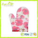 Hot Selling 100% Food Grade Silicone Mitts With Cotton Inside, Oven BBQ Mitts thumbnail-2