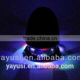 Rechargeable Outdoor Led Light Speaker Support TF Card Port Usb and FM Radio,MOQ: 40PCS,3W