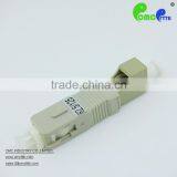 High Quality China-made LC Femle to SC Male 62.5/125 Fiber Optic Adapter