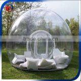 PVC Bubble Inflatable Yard Tent Transparent Camping Tent/Hot Large Inflatable tent, inflatable bubble tent, inflatable lawn tent