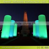 Factory direct inflatable pillars with blower