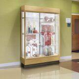 Waddell Heritage Mirror Back Countertop Display Case, 36W by 40H by 14