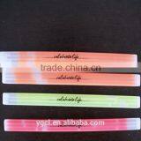 Hot Glow Plastic Promotional Gift Wristband Bracelet With Customizd Logo thumbnail-5