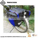 Bike Bicycle Cycling Rear Seat Double Panniers Bag Trunk Rack Pack Pouch thumbnail-1