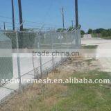 Hot Dipped Galvanized Chain Link Fence Mesh Factroy