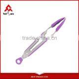 Food Grade Nylon Kitchen Tongs,Stainless Steel+TPR Handle,BBQ Tongs , Kitchen Utensil thumbnail-6