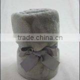 Gray Plain Super Soft Blankets 31148 thumbnail-1