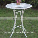 Power Coated Anti-White KD Metal Round Coffee Table thumbnail-5