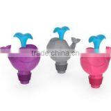 Silicone Wine Pourer and Stopper Spout thumbnail-3