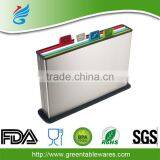 China Supplier Rectangular Shape Food Grade Kitchen Plastic Cutting Board thumbnail-5