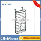 Black Kitchen Cabinet Wire Basket/Metal Storage Baskets