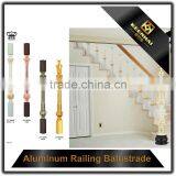 Luxury Design Decorative Powder Coated Aluminum Indoor Stair Baluster thumbnail-3