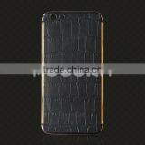 2016 For IPhone 6S/6s Plus Genuine Leather Gold Housing,Leather Gold Housing for IPhone,leather Housing thumbnail-5