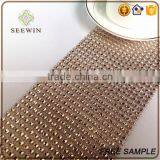 Royal Clean New Style Diamond Mesh Fabric for Table Runner thumbnail-2