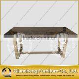 2017 Stainless Steel Dining Table Designs Foshan Shunde Furniture