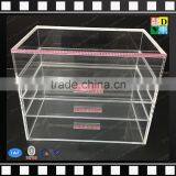 2016 Acrylic Cosmetic Box With Drawer,clear Acrylic Jewelry Cosmetic Storage Box thumbnail-1