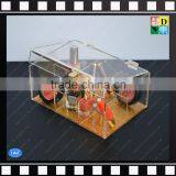Wholesale Acrylic Makeup Organizer Clear Cosmetic Display Case Modern Makeup Storage Boxes thumbnail-1